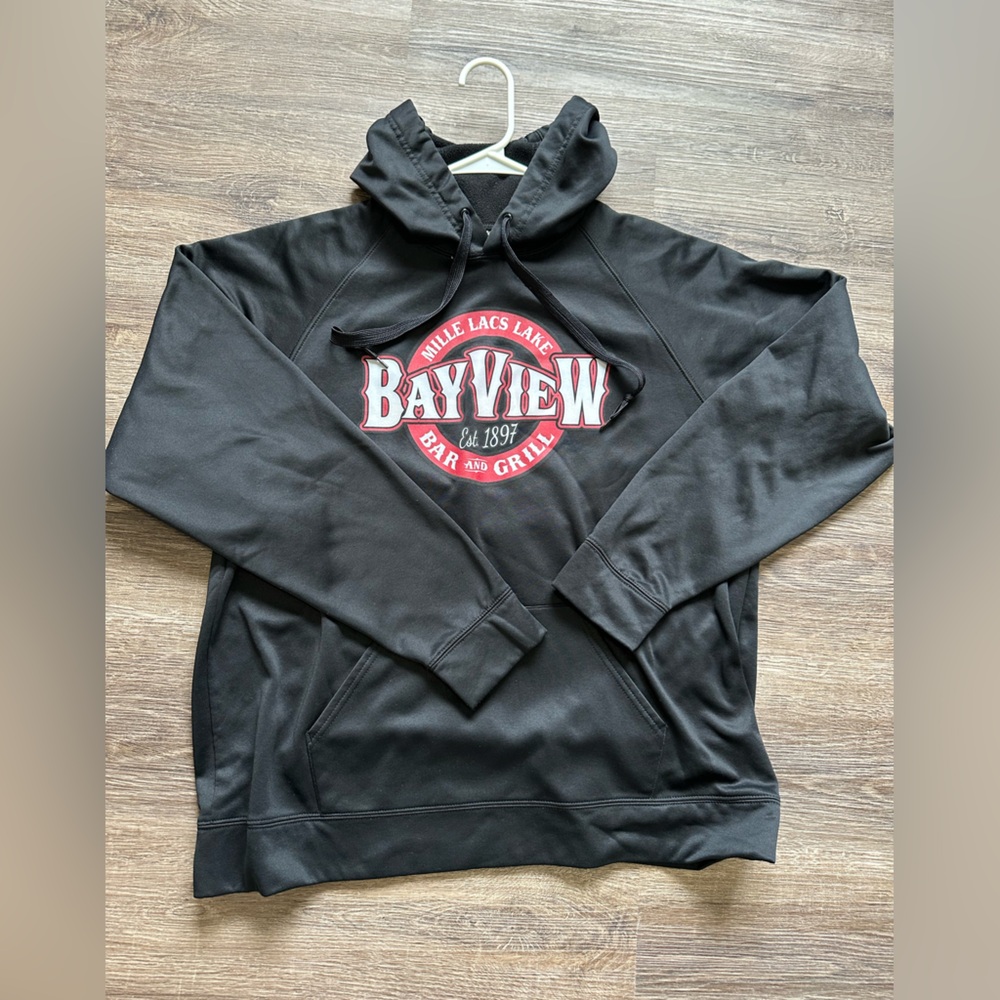 Jerzees Black Sport Hoodie